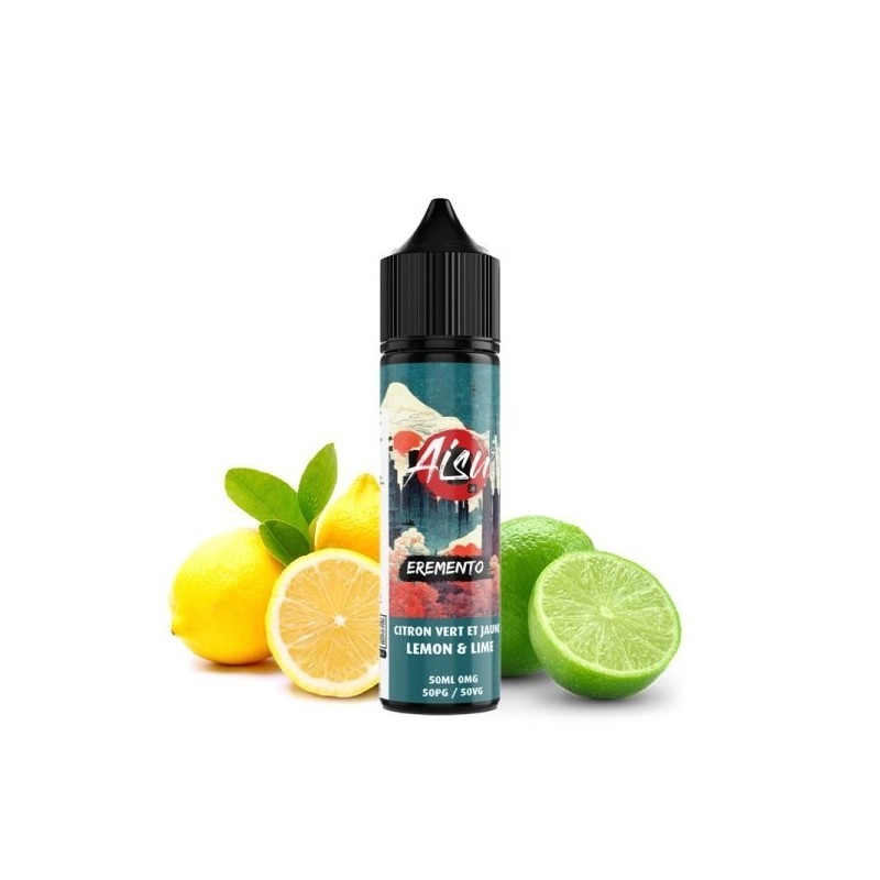 Premix Aisu By Zap Juice 50/60ml - Citron Vert et Jaune | Eliq Vapoteur