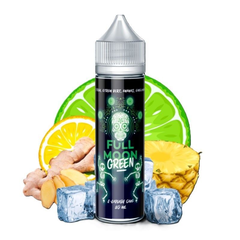 Premix Full Moon 50/60ml - Vert | EliqVapoteur