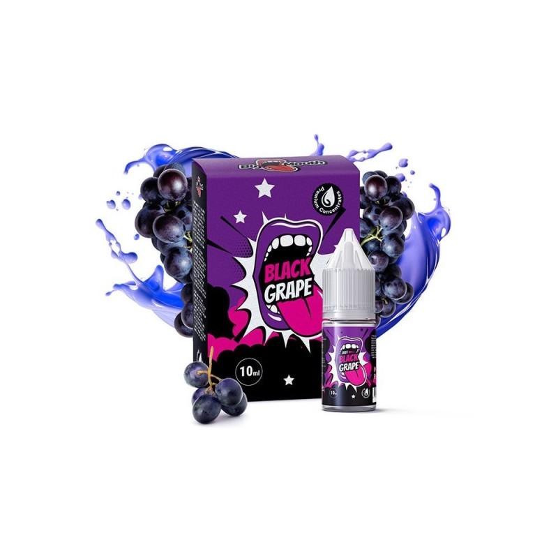 Koncentrat Big Mouth - Just Black Grape 10ml | Eliq Vapoteur