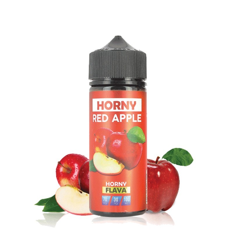Premix Horny Flava 100/120ml - Red Apple | Eliq Vapoteur