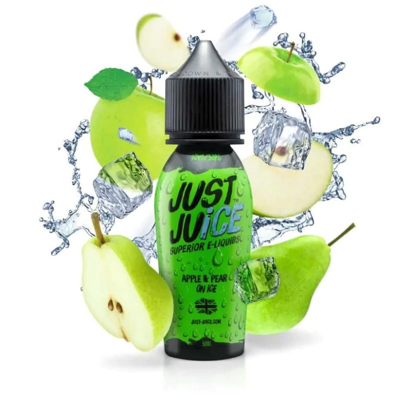Premix Just Juice 50/60ml - Pomme Poire Givé | EliqVapoteur