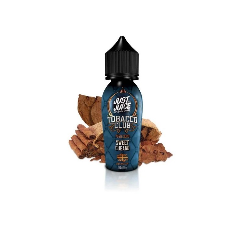 Premix Just Juice 50/60ml - Sweet Cubana Tobacco | Eliq Vapoteur