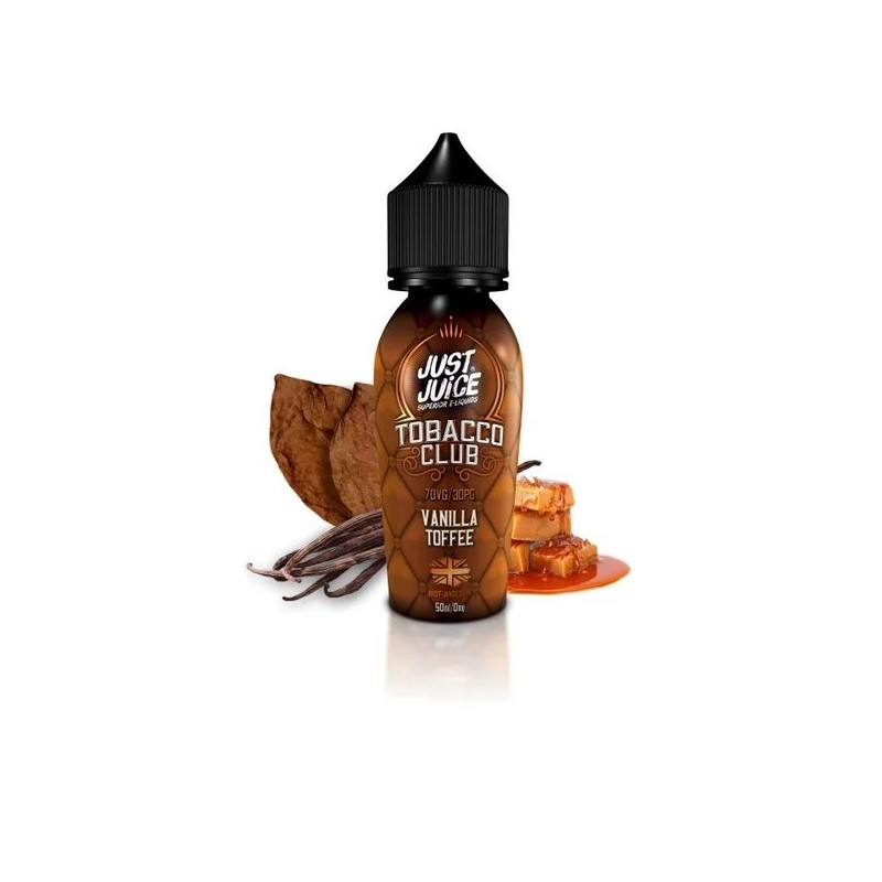 Premix Just Juice 50/60ml - Vanilla Toffee Tobacco | Eliq Vapoteur