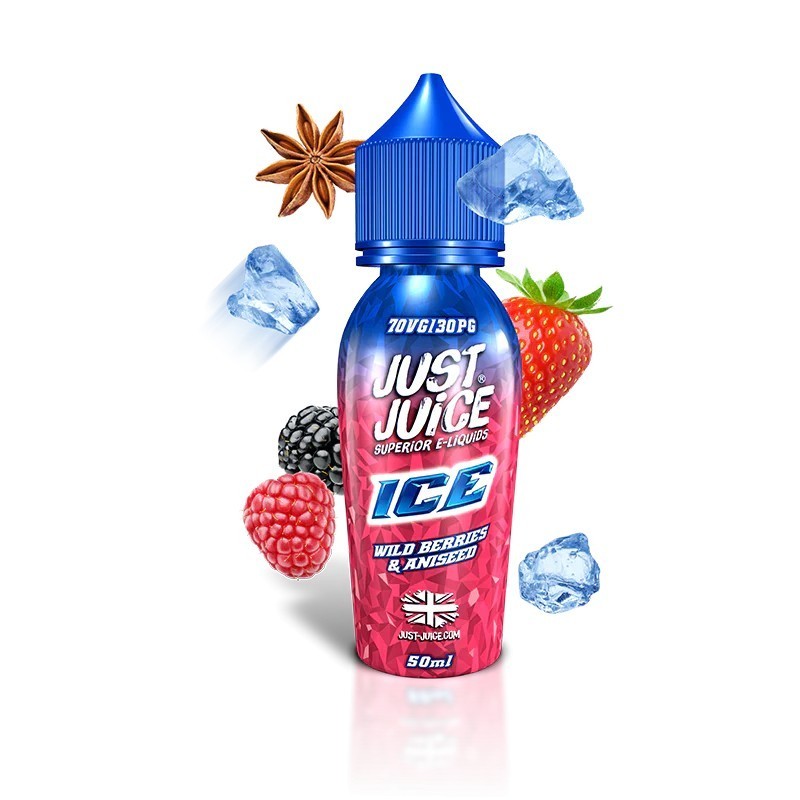 Premix Just Juice 50/60ml - Wild Berries & Aniseed | Eliq Vapoteur