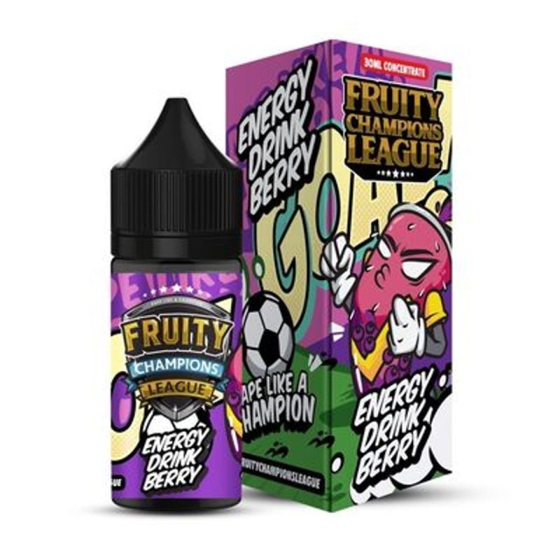 Fruity Champions League 30ml - Energy Drink Berry | Eliq Vapoteur