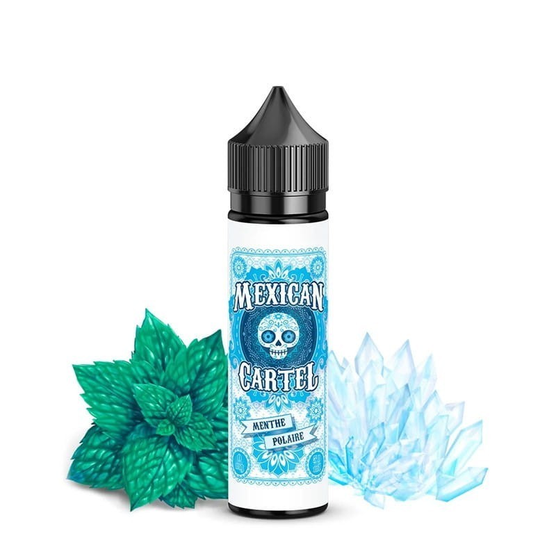 Premix Mexican Cartel 50/60ml - Menthe Polaire | EliqVapoteur