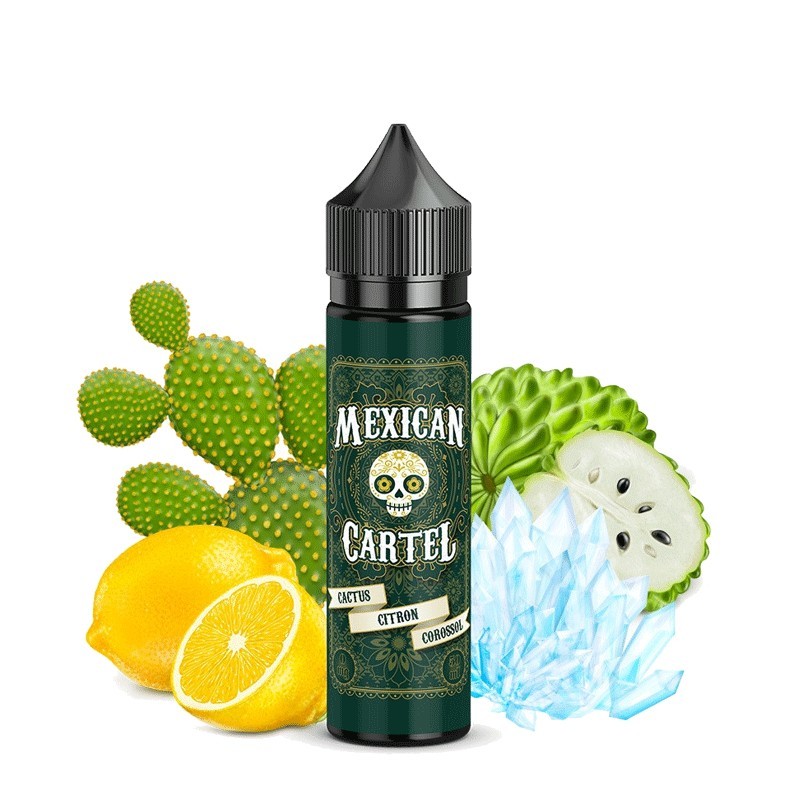 Premix Mexican Cartel 50/60ml - Cactus Citron Corossol | EliqVapoteur