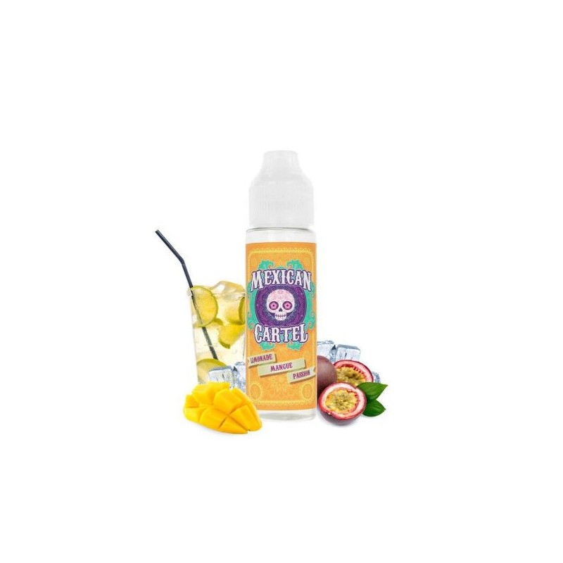 Premix Mexican Cartel 50/60ml - Limonade Mangue Passion | Eliq Vapoteur