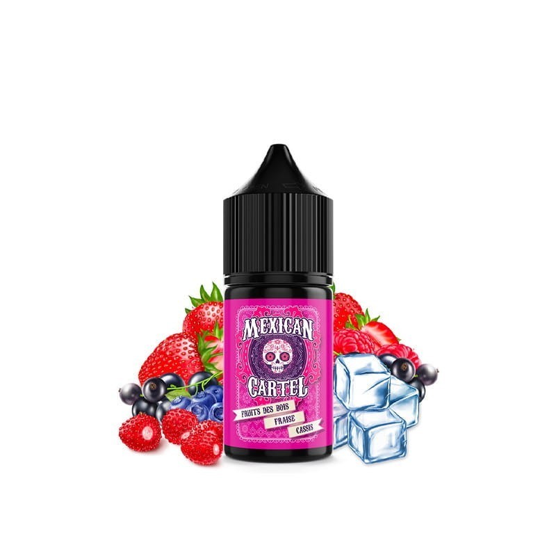 Aromat Mexican Cartel - Fruits des Bois Fraise Cassis 30ml | Eliq Vapoteur