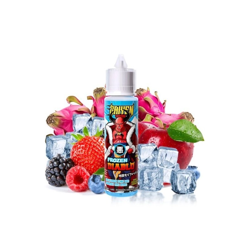 Premix Saiyen Vapors by Swoke 50/75ml - Frozen Diablo | Eliq Vapoteur