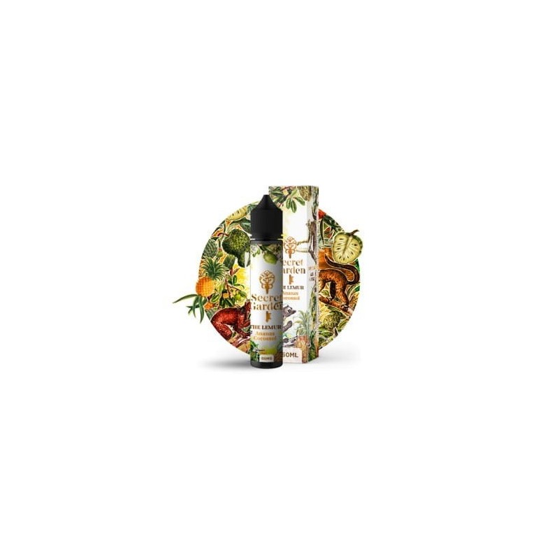 Premix Secret Garden by Secret's LAb 50/70ml - Le Lemur | EliqVapoteur