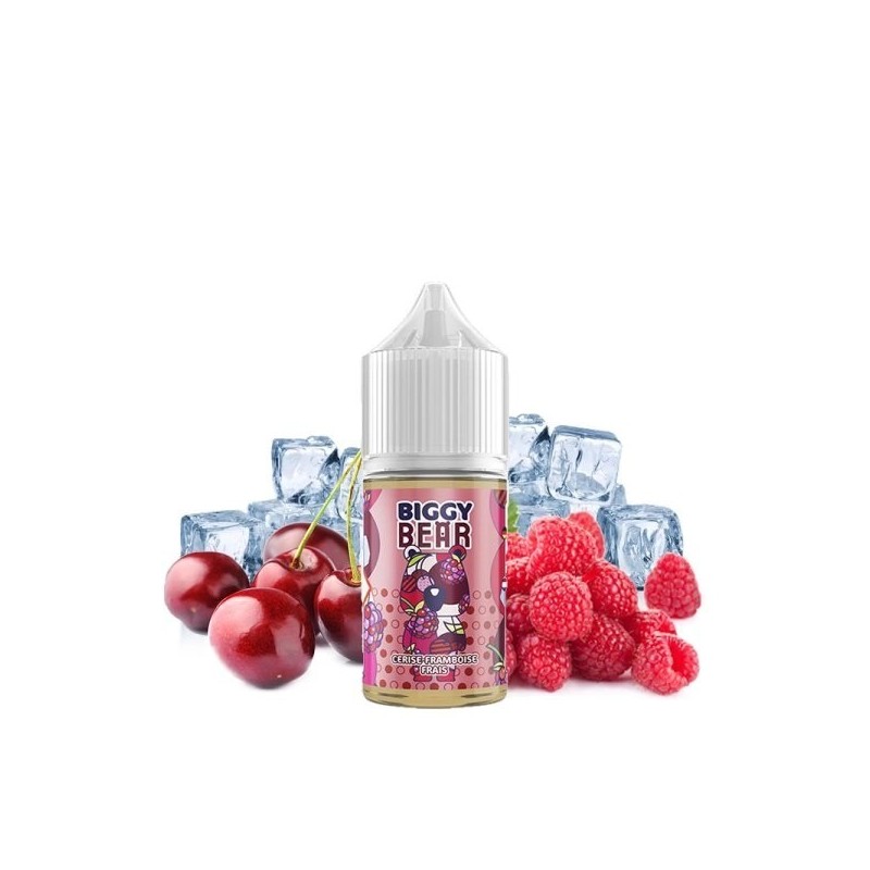 Concentré Biggy Bear - Cerise Framboise Frais 30ml | EliqVapoteur