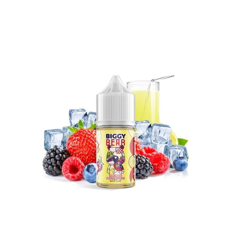 Biggy Bear Concentrate - Red Fruits Lemonade 30ml | EliqVapoteur