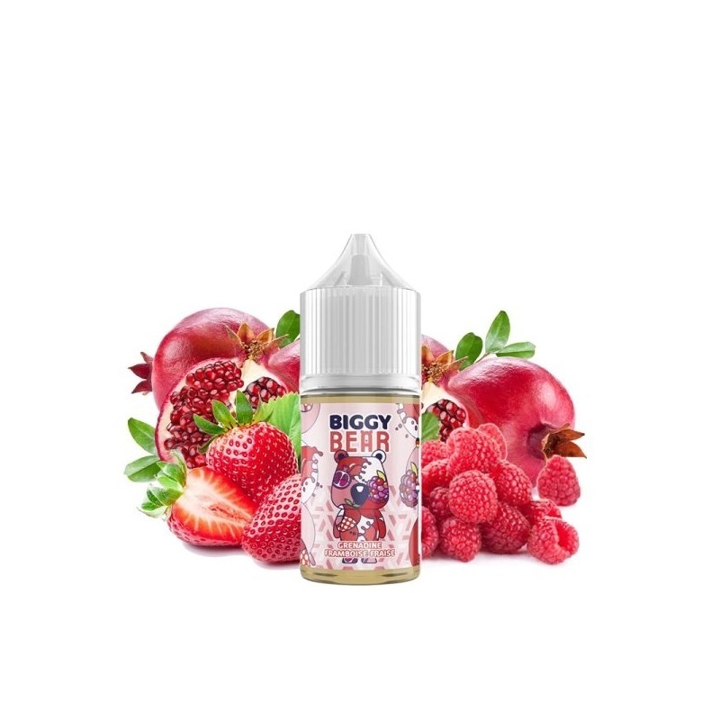Biggy Bear Concentrate - Grenadine Raspberry Strawberry 30ml | EliqVapoteur
