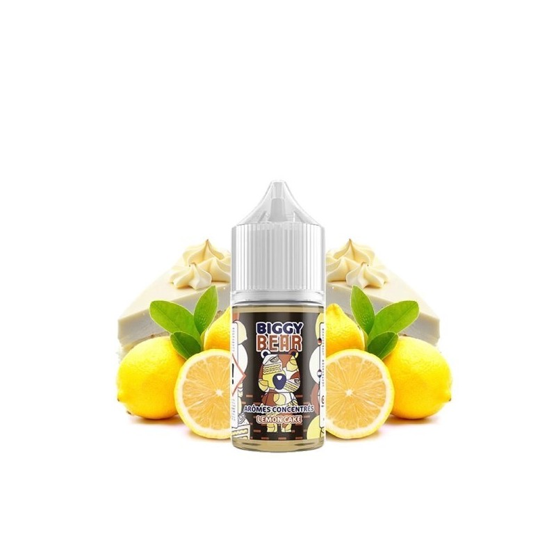 Concentré Biggy Bear - Lemon Cake 30ml | EliqVapoteur