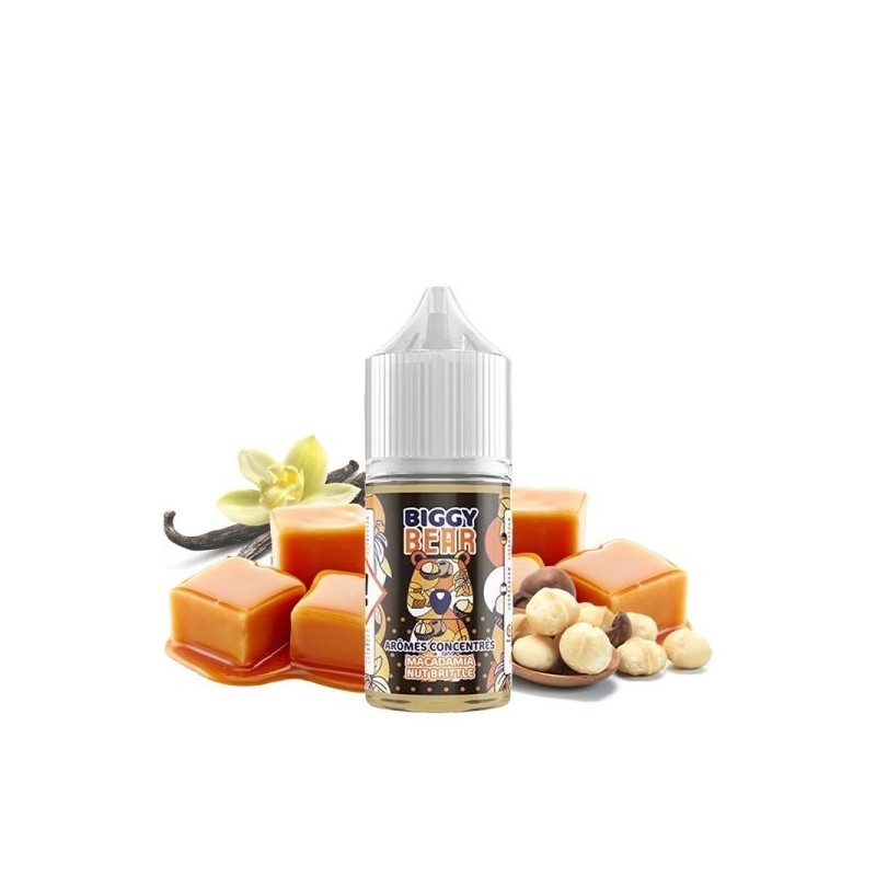 Biggy Bear - Macadamia Nut Brittle Concentrate 30ml | EliqVapoteur