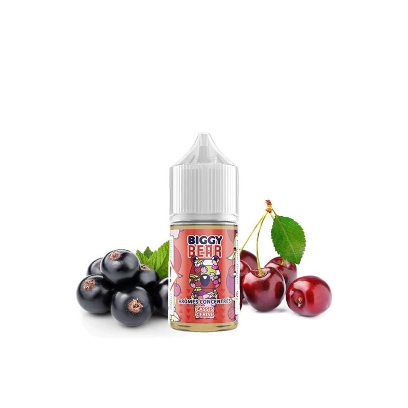 Concentré Biggy Bear - Cassis Cerise 30ml | EliqVapoteur
