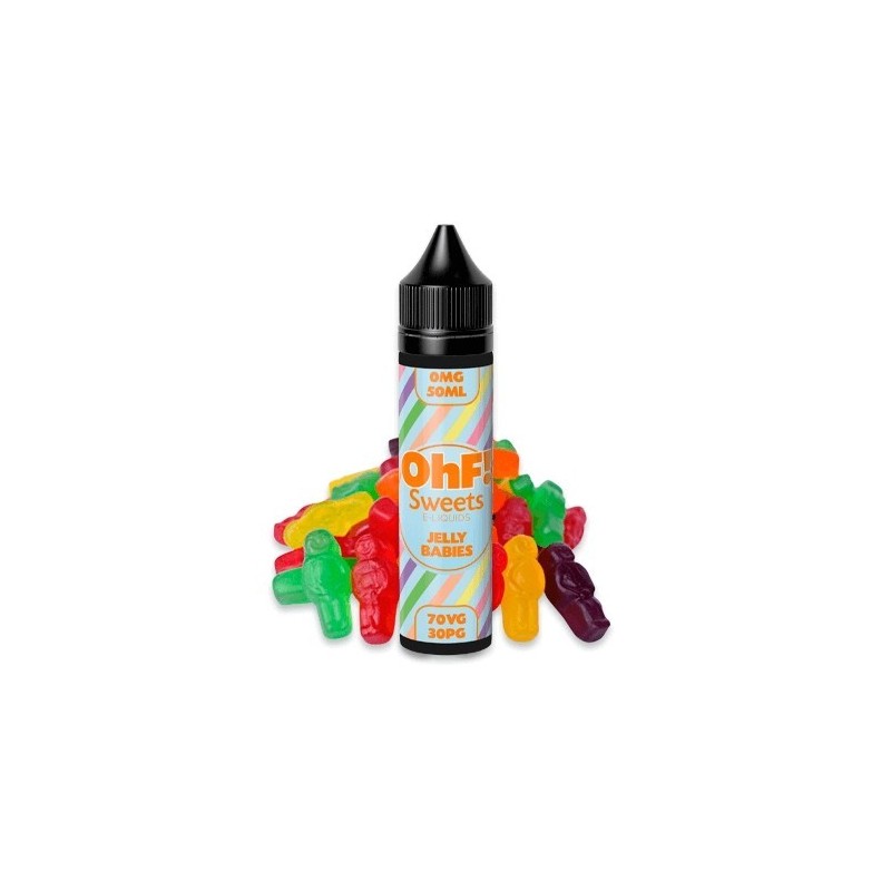 Premix Ohf! Sweets 70/30 50/60ml - Jelly Babies | EliqVapoteur