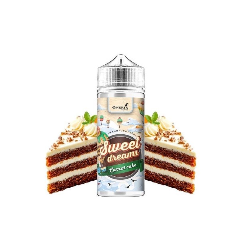 Premix Sweet Dreams by Omerta Liquidse 100/120ml - Carrot Cake | Eliq Vapoteur