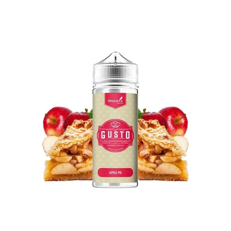Premix Gusto by Omerta Liquids 100/120ml - Apple Pie | Eliq Vapoteur
