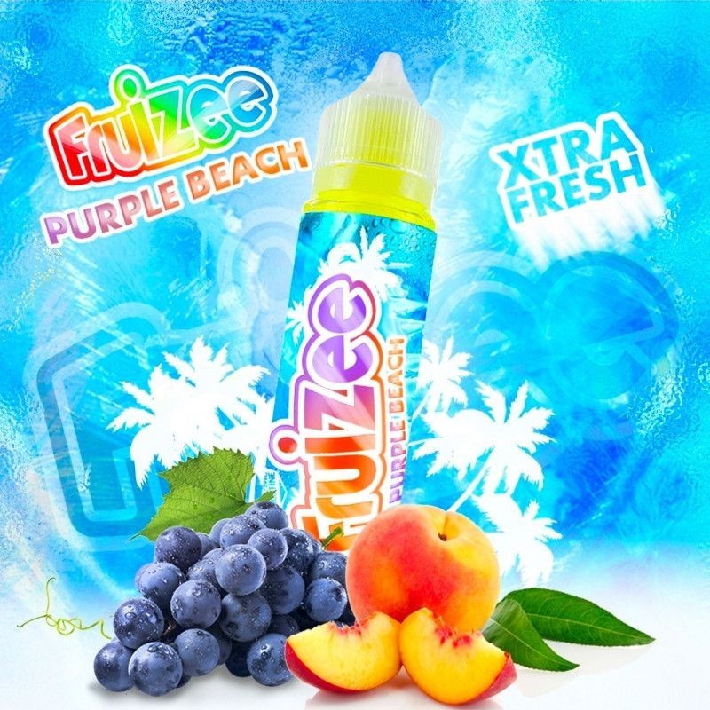 Premix Fruizee by Eliquid France 50/75ml - Purple Beach | Eliq Vapoteur