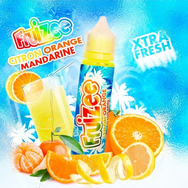 Premix Fruizee by Eliquid France 50/75ml - Citron Orange Mandarine | Eliq Vapoteur