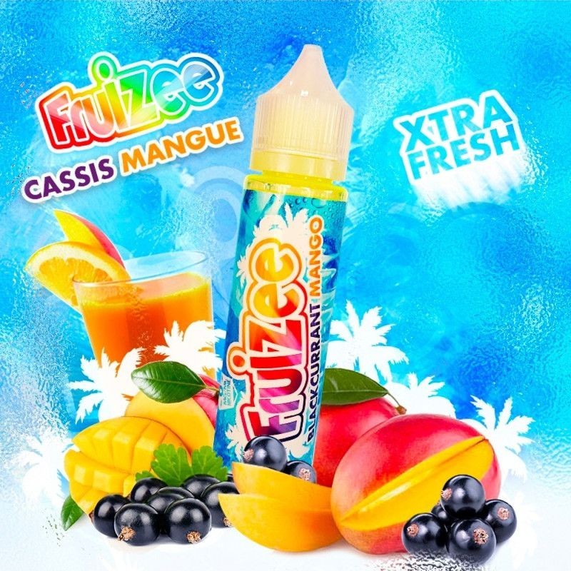 Premix Fruizee by Eliquid France 50/75ml - Cassis Mangue | Eliq Vapoteur