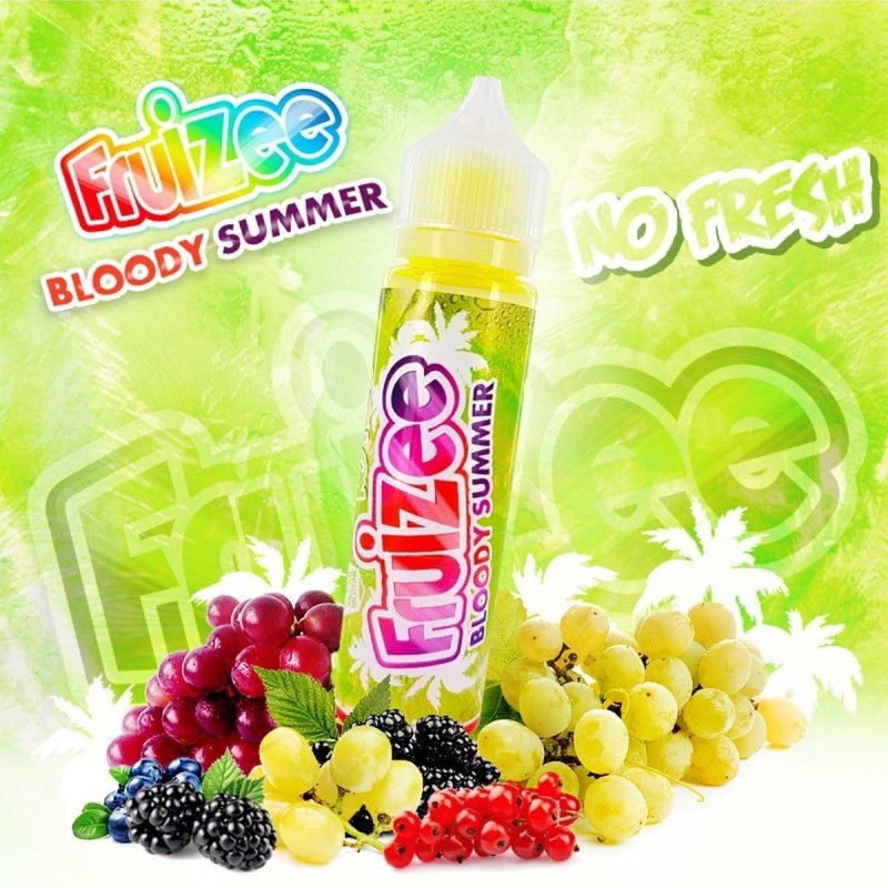 Premix Fruizee No Fresh by Eliquid France 50/75ml - Bloody Summer | Eliq Vapoteur