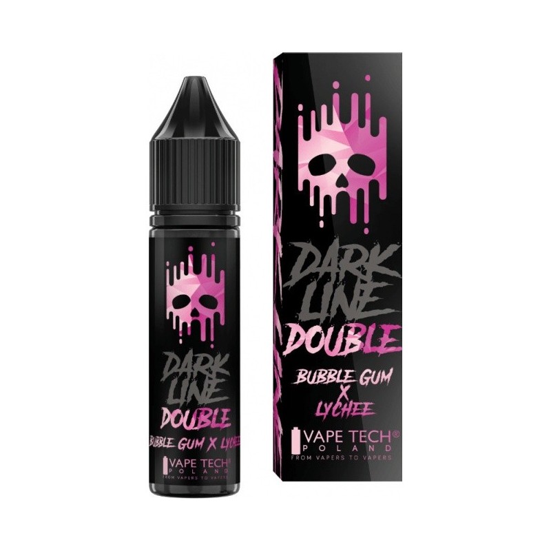 Double Dark Line 5/15ml - Bubble Gum & Lychee | EliqVapoteur