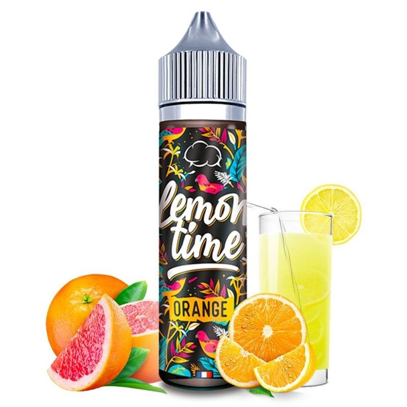 Premix Lemon Time by Eliquid France 50/70ml - Orange | Eliq Vapoteur