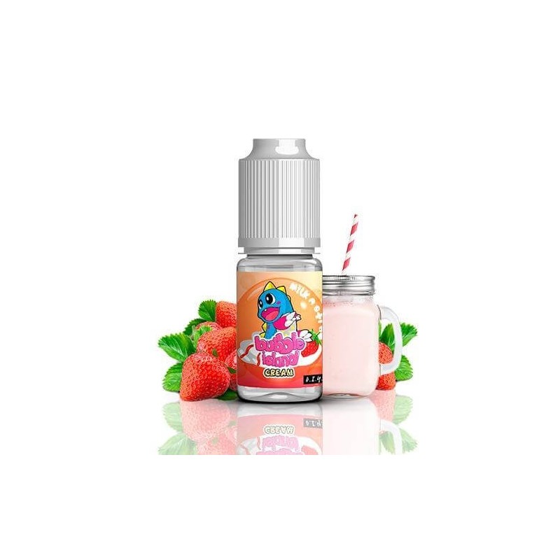 Koncentrat Bubble Island - Milk N Straw 10ml | Eliq Vapoteur