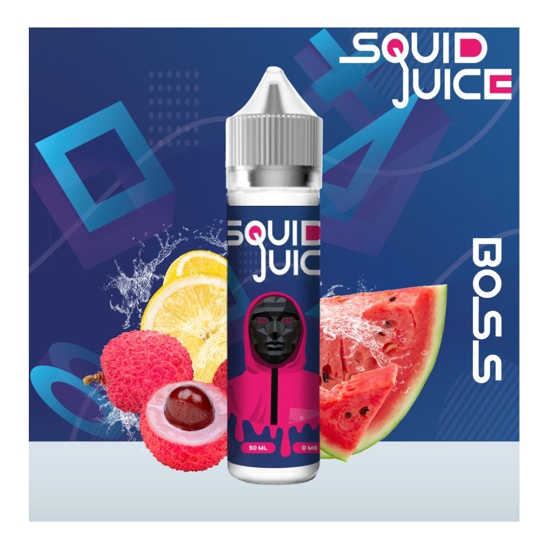 Premix Squid Juice 50/75ml - Boss | Eliq Vapoteur