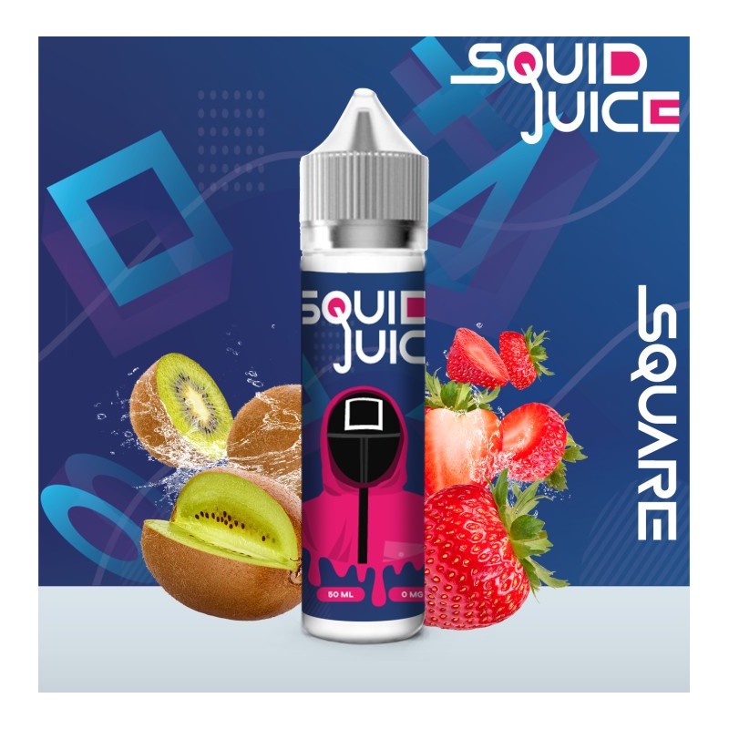 Premix Squid Juice 50/75ml - Square | Eliq Vapoteur