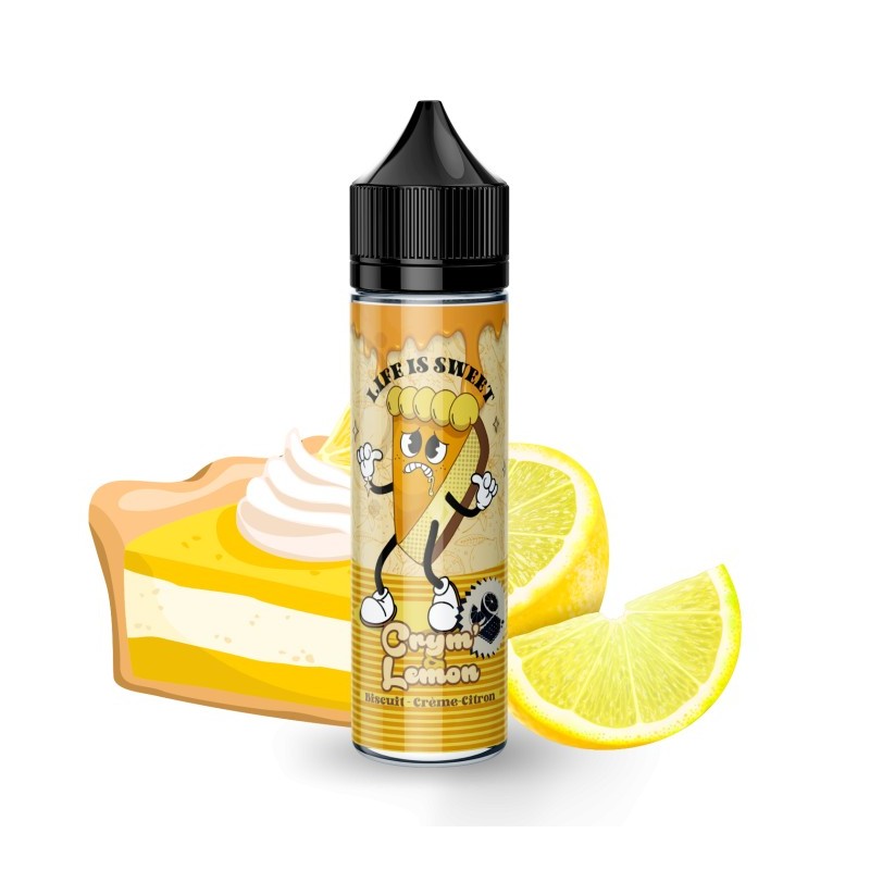 Premix Life is Sweet 50/75ml - Crym' & Lemon | Eliq Vapoteur