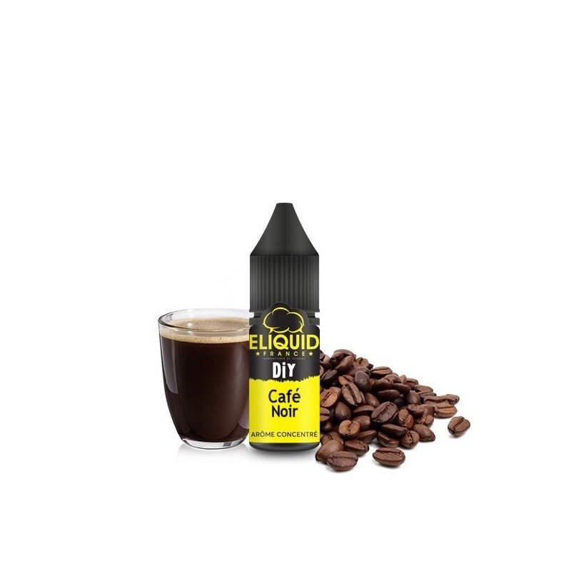 Eliquid France - Café Noir Concentrate 10ml | EliqVapoteur