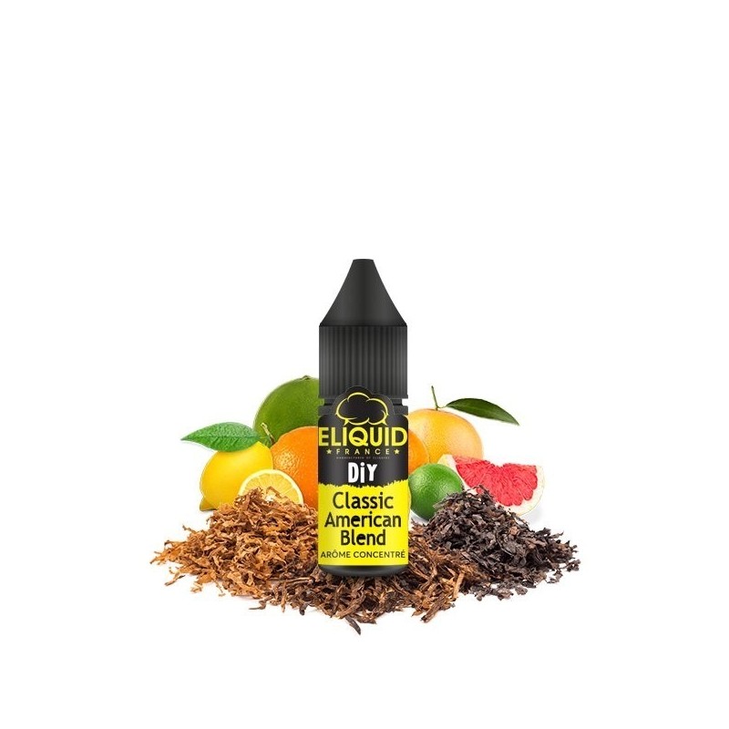 Concentré Eliquid France - Classic American Blend 10ml | EliqVapoteur
