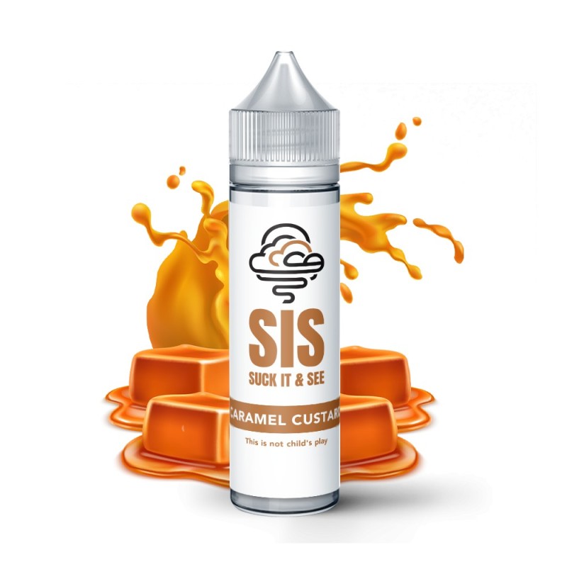 Premix SIS 50/75ml - Caramel Custard (Caramel Cream) | EliqVapoteur
