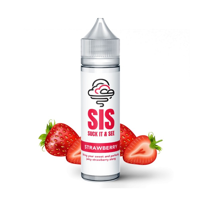 Premix SIS 50/75ml - Strawberry (Fraise) | Eliq Vapoteur