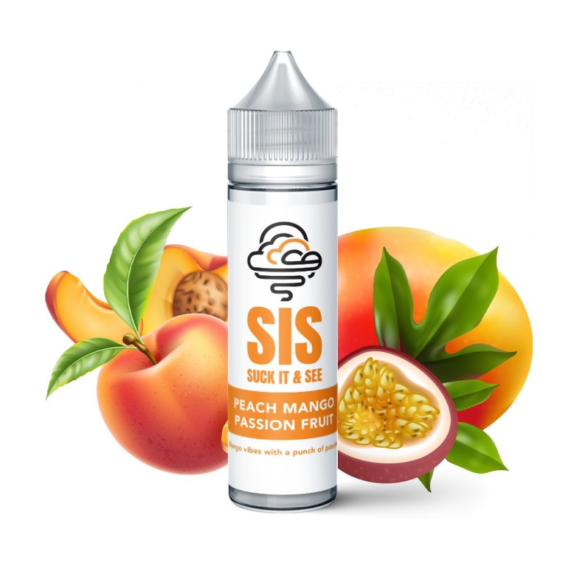 Premix SIS 50/75ml - Pêche Mangue Passion | EliqVapoteur
