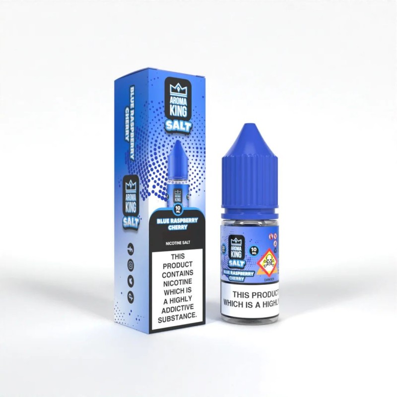 E-liquide Aroma King Nic Salt 10ml - Blue Raspberry Cherry 20mg | EliqVapoteur