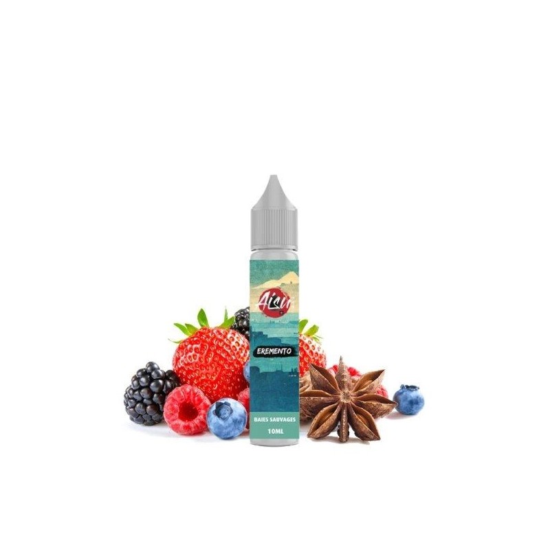 Liquid Aisu Eremento Salt 10ml - Baies Sauvage 20mg | Eliq Vapoteur