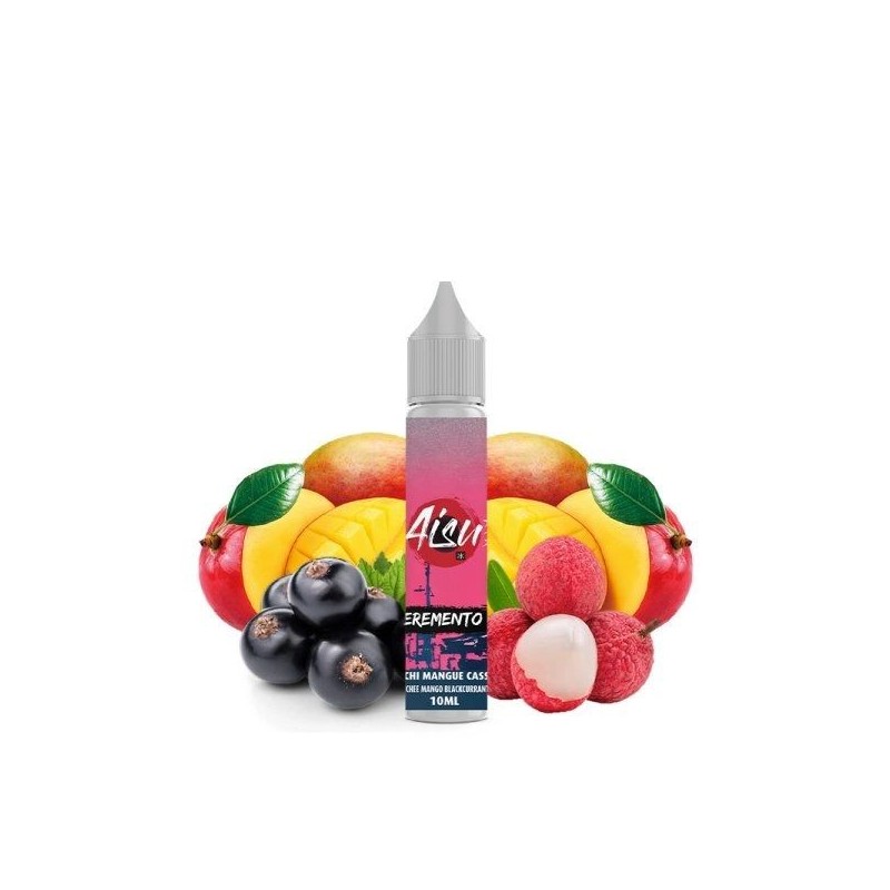 Liquid Aisu Eremento Salt 10ml - Litchi Mangue Cassis 20mg | Eliq Vapoteur