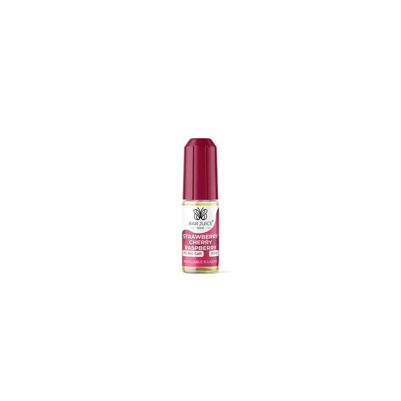 Bar Juice 5000 10ml - Strawberry Cherry Raspberry 20mg | EliqVapoteur