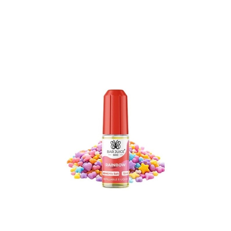 Liquid Bar Juice 5000 10ml - Rainbow 20mg | Eliq Vapoteur