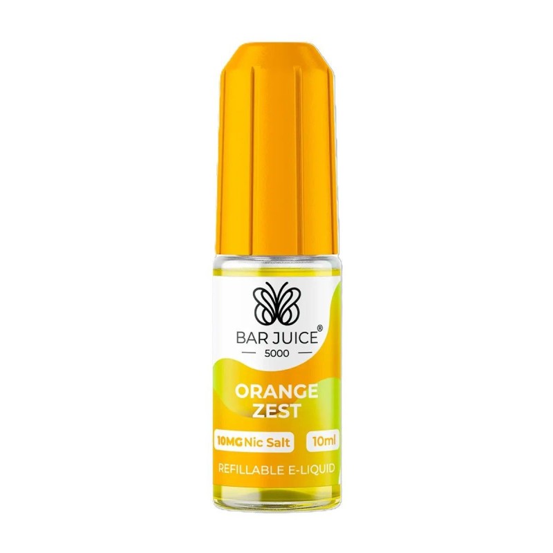 Liquid Bar Juice 5000 10ml - Orange Zest 20mg | Eliq Vapoteur