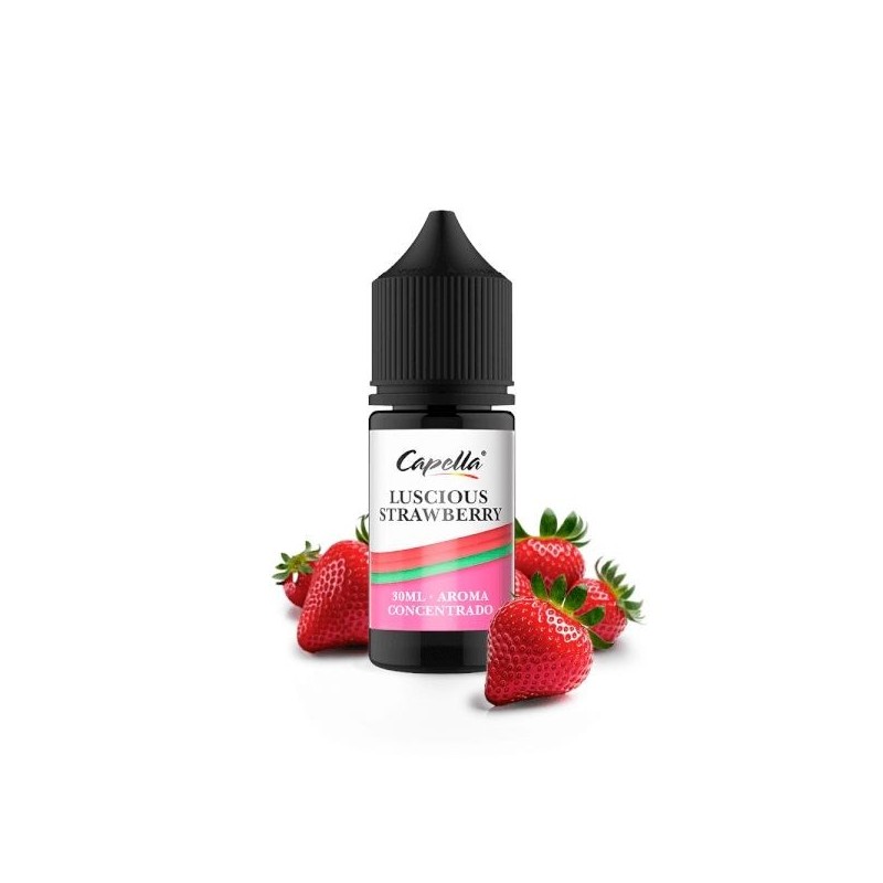 Capella Flavor Concentrate - Luscious Strawberry 30ml | EliqVapoteur