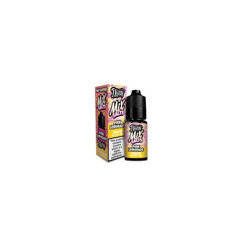 Liquid Doozy Mix Salts 10ml - Pink Lemonade 20mg | Eliq Vapoteur
