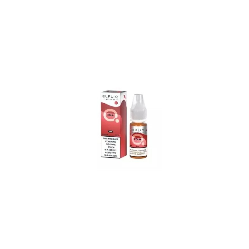 Liquid Elfbar Elfliq Salt 10ml - Cola 20mg | Eliq Vapoteur