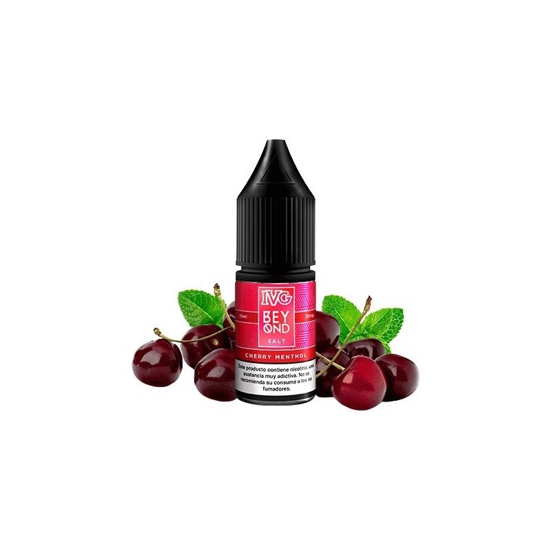 E-liquide IVG Salt Beyond 10ml - Cerise Menthe 20mg | EliqVapoteur