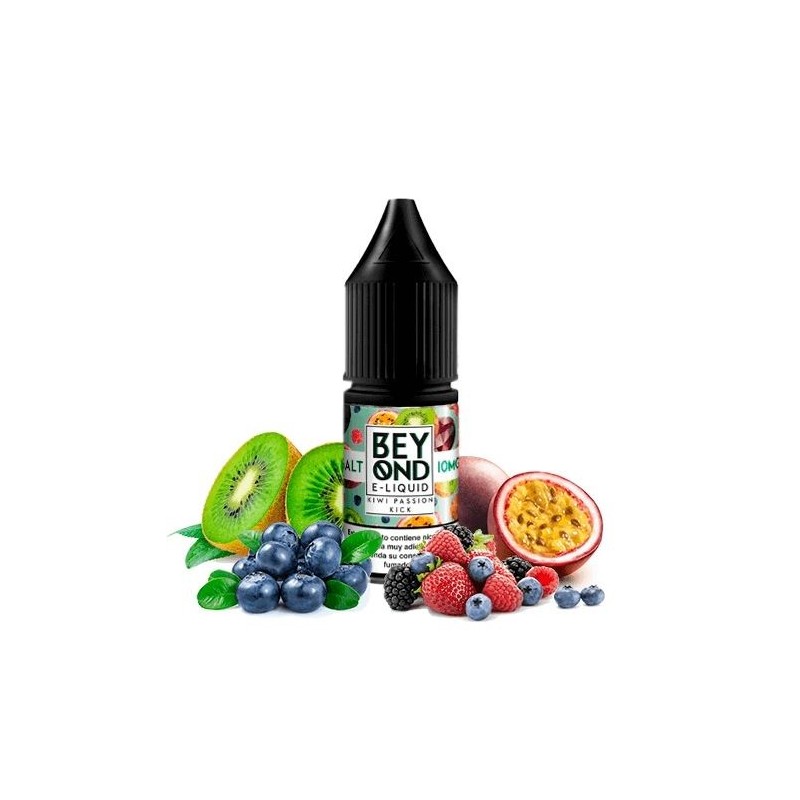 Liquid IVG Salt Beyond 10ml - Kiwi Passion Kick 20mg | Eliq Vapoteur